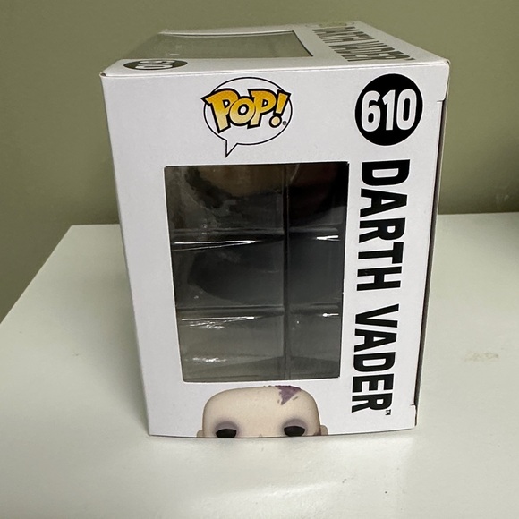 Funko Pop Darth Vader Vinyl Figure without Mask Bobblehead 610 - Picture 6 of 6